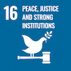16: Peace, Justice and Strong Institutions